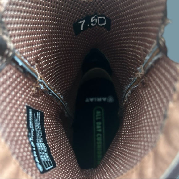 Ariat Sport Wide Square Toe Western Boot - Men’s 7.5D - Picture 7 of 10